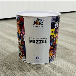 Joe Average 1000-piece jigsaw puzzle.